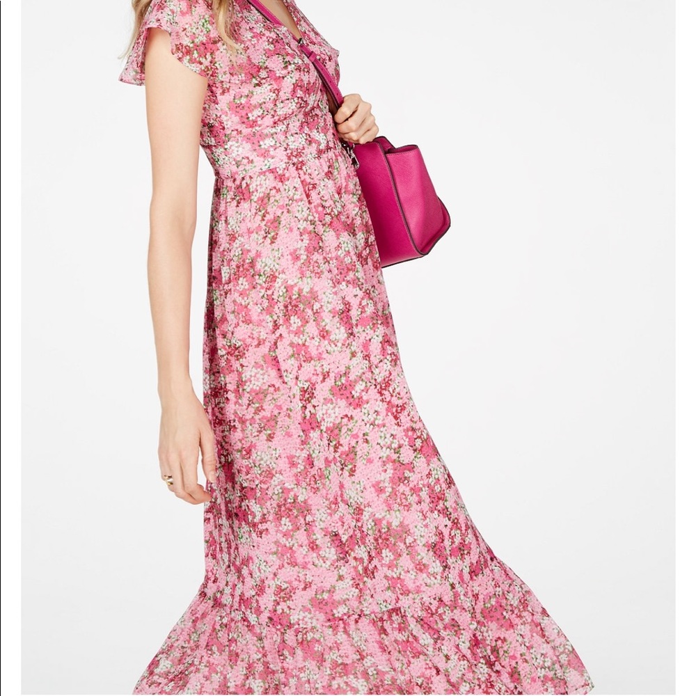 NWT Michael Kors' pink floral dress - Picture 3 of 3